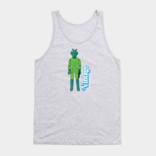 VINTAGE COLLECTOR - GREEN CANTINA PATRON ACTION FIGURE Tank Top